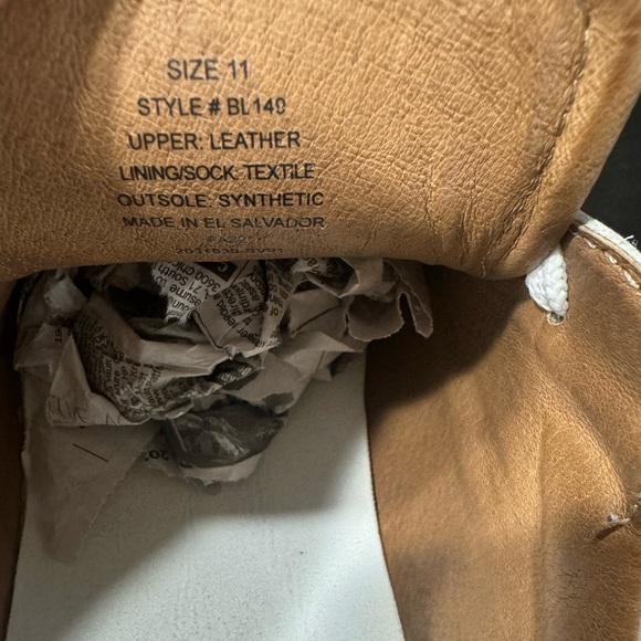 J.Crew Court Leather Low Top Round Toe Comfort Sneaker White Men's Size 11 - Picture 14 of 15